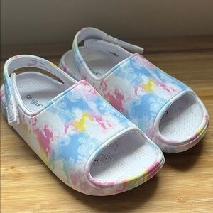 Cat & Jack Multicolor Kids Slip-On Sandals